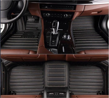 Vysoká kvalita a doprava Zadarmo! Vlastné špeciálne podlahové rohože pre Mazda 5 5 sedadiel 2013 nosenie-odolávanie odolné koberce pre 5 2012-2008