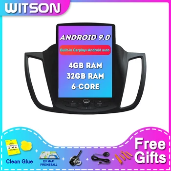 WITSON Android 9.0 Auto DVD Prehrávač Pre FORD KUGA 2013-2014 4G RAM 32ROM Auto DVD Prehrávač Univerzálny